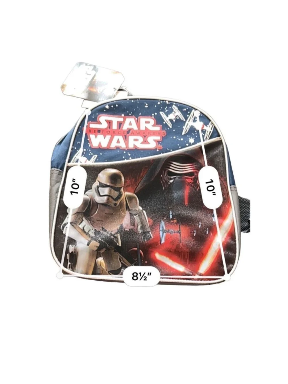 Wars Small Mini Backpack 11” Stormtrooper Force Awakens